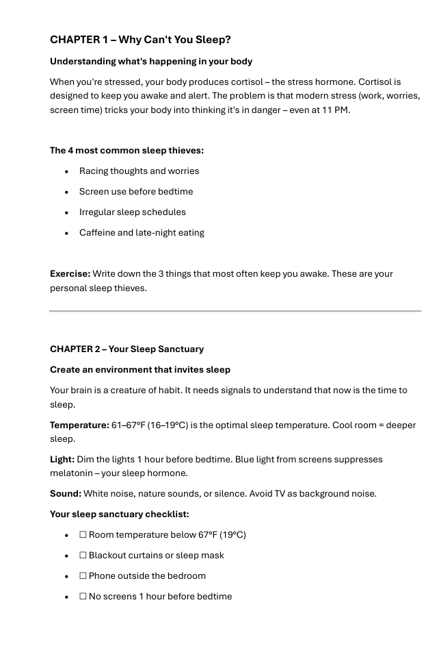 Sleep Deeper in 7 Nights – No Medication Needed
