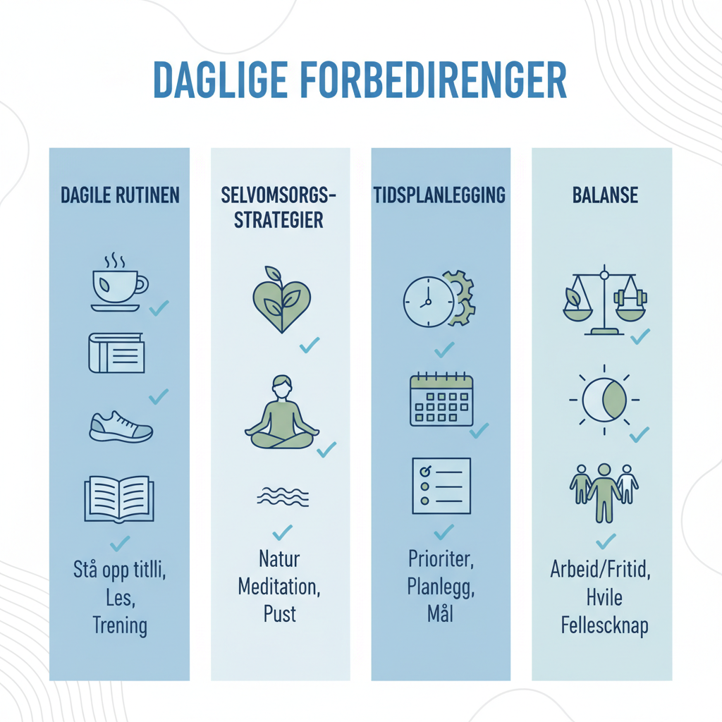 Daglige Rutiner og Livskvalitet