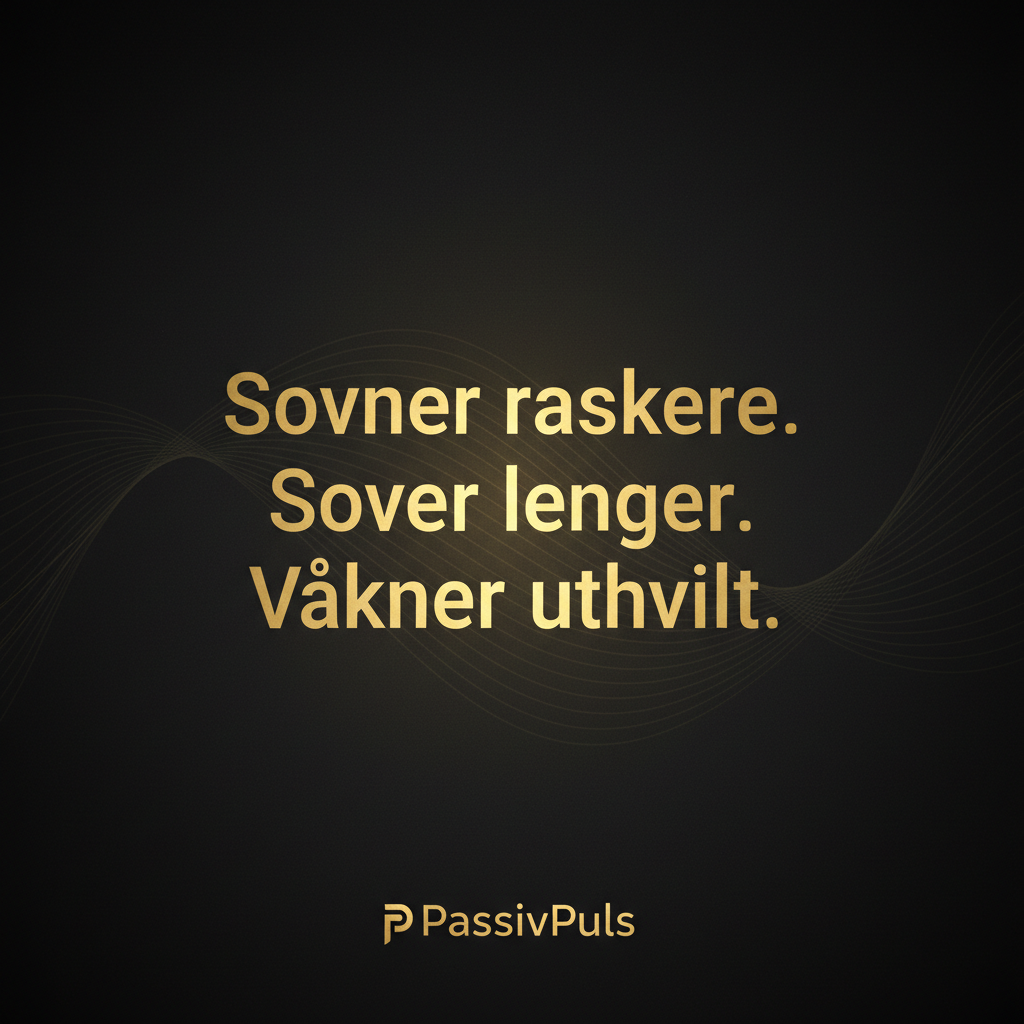 Sov dypere på 7 netter – helt uten medisiner
