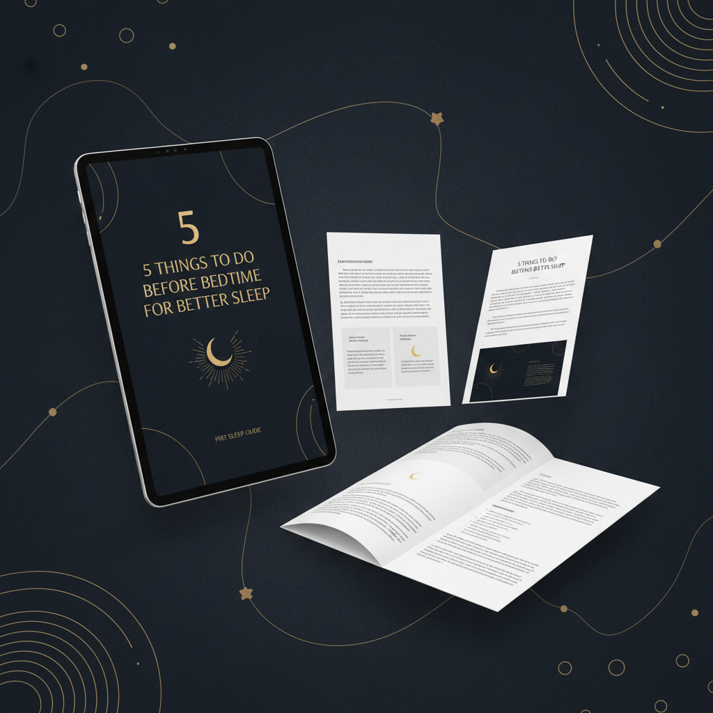5 Evening Habits for Deeper Sleep Tonight